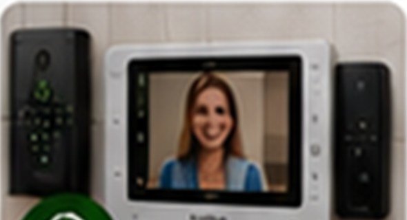 Videoporteiro na recepção