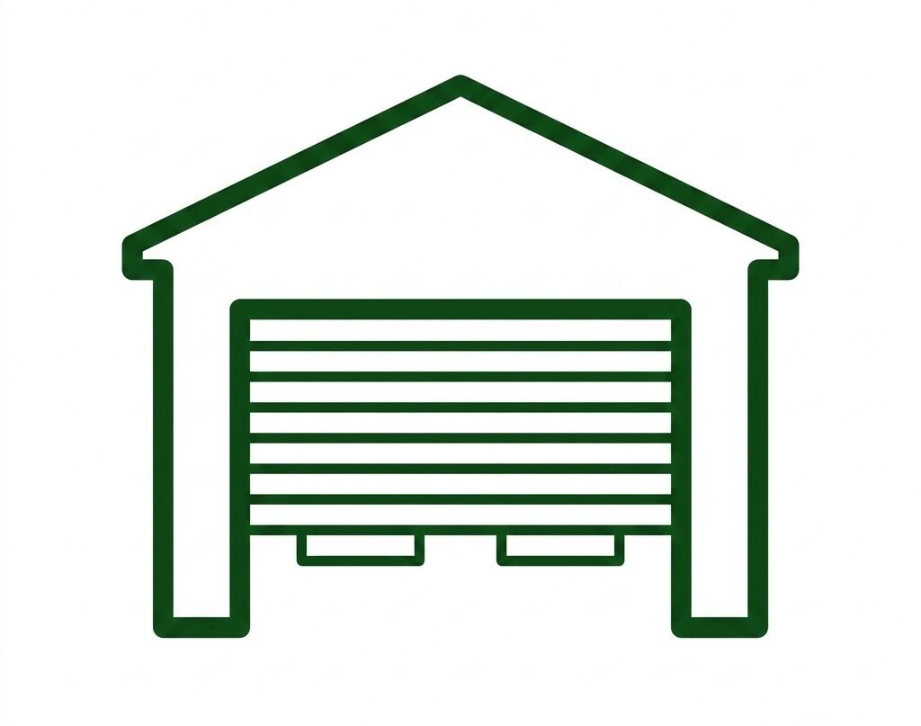 Portão de garagem automatizado