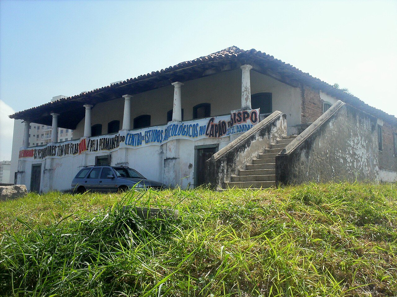 Casa histórica da Fazenda do Capão do Bispo em Del Castilho, Rio de Janeiro