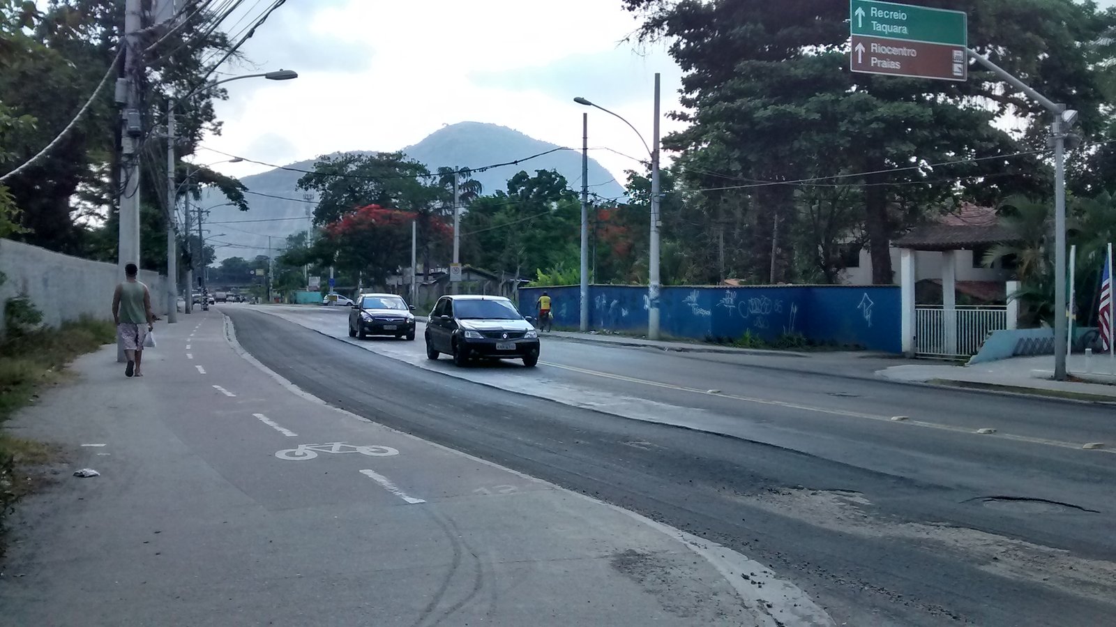 Vista real do bairro Vargem Grande na Zona Oeste do Rio de Janeiro